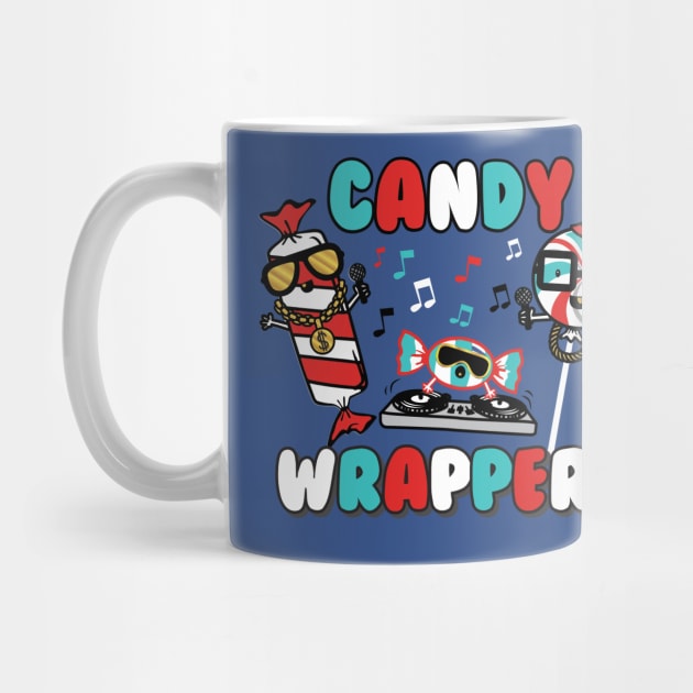 CANDY WRAPPERS by toddgoldmanart